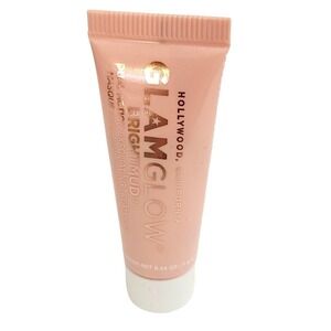 GlamGlow BRIGHTMUD Dual Action Exfoliating Treatment Mask Travel Size SEALED